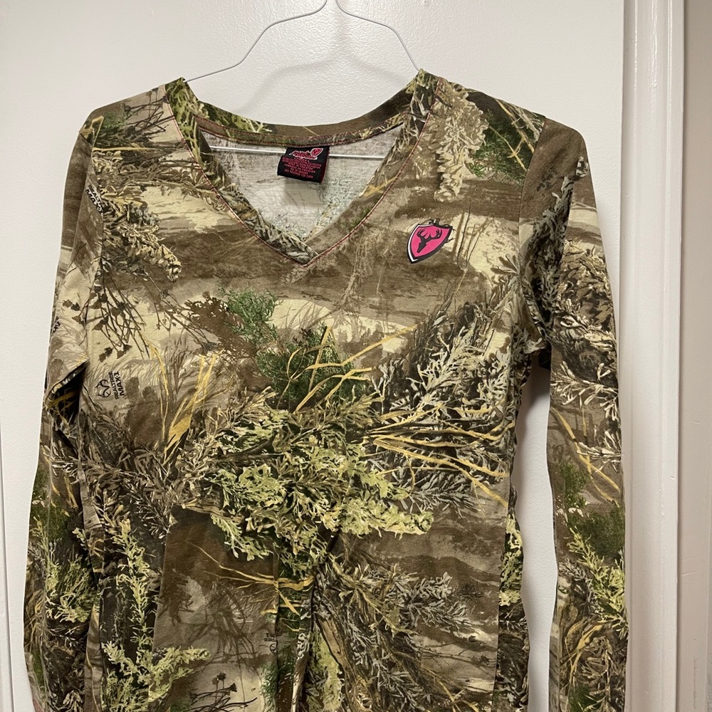 Women's camouflage Scent Blocker Tee